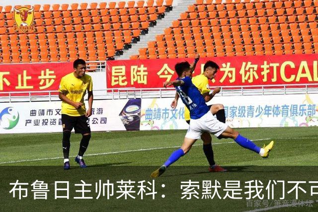 布鲁日主帅莱科：索默是我们不可或缺的引援